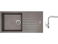 87270_granitovy-drez-sinks-perfecto-1000-truffle-drezova-baterie-sinks-enigma-s-