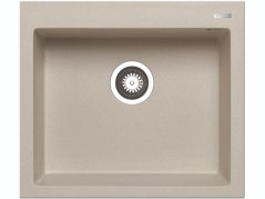 Granitový dřez Pyramis Istros 57 x 50 1B Béžová