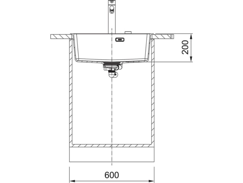 Granitový dřez Franke MRG 610-54 FTL Šedá břidlice