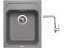 Set Sinks CLASSIC 400 Titanium + baterie Sinks MIX 3 chrom