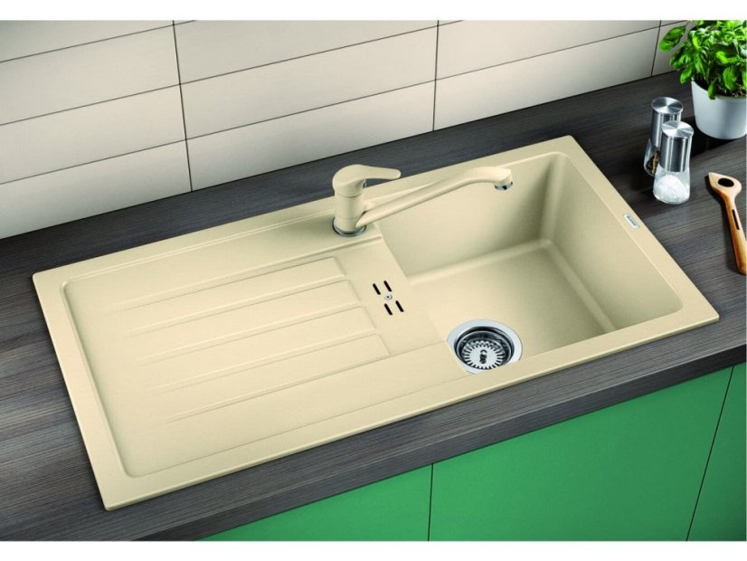 Granitový dřez Blanco FAVUM 45 S šedá vulkán