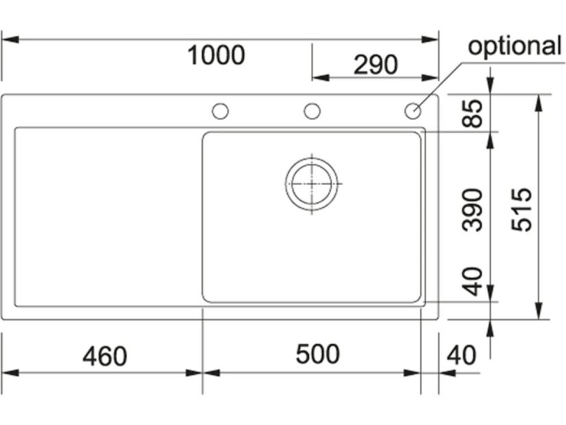 Granitový dřez Franke MTG 611/2 Bílá-led