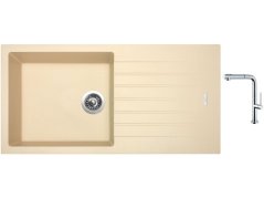 Set Sinks PERFECTO 1000 Sahara + baterie Sinks SLIM S2 kartáčovaná Set Sinks PERFECTO 1000 Sahara + baterie Sinks SLIM S2 kartáčovaná
