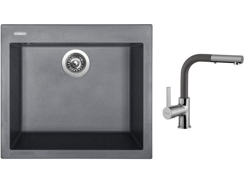 Set Sinks CUBE 560 Titanium + baterie Sinks ENIGMA S Titanium