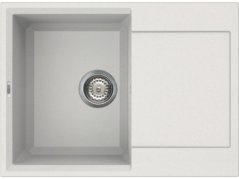 Granitový drez Elleci Easy 135 Bianco G68
