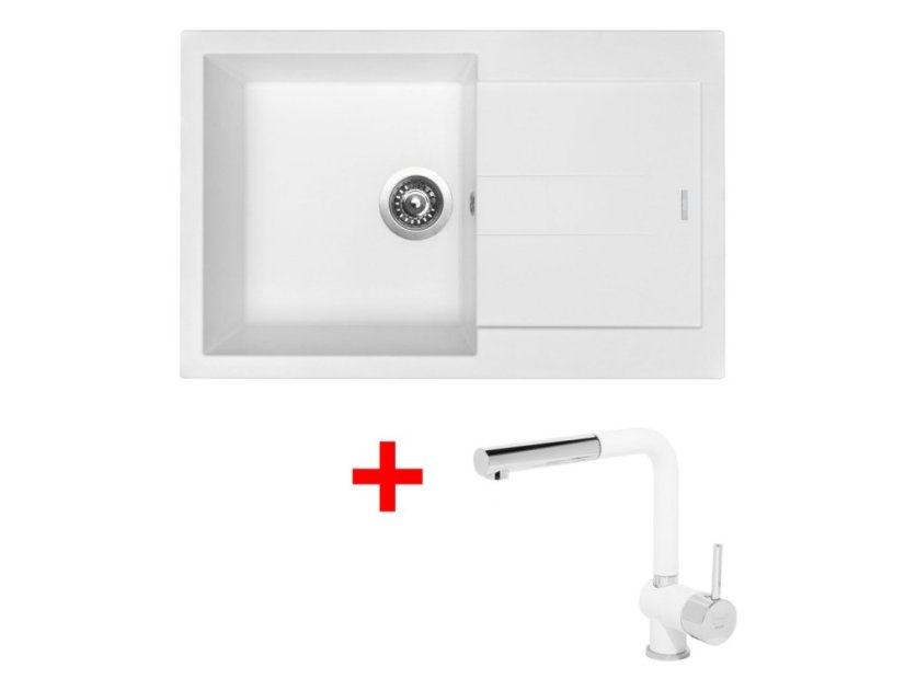 Set Sinks Amanda 780 Milk + Mix 3 P GR