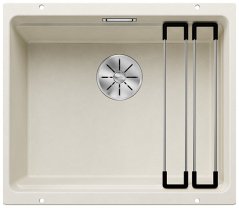 Granitový drez Blanco Etagon 500 U Biela soft