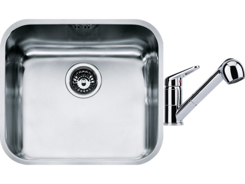 Set Franke GAX 110-45 Nerez + batéria Franke FC 9547 Chróm