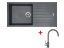 Set Sinks Perfecto 1000 Titanium + Vitalia GR