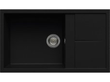 Granitový dřez Elleci Unico 410 Black K86