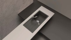 Granitový dřez Schock Formhaus D-100L-A Asphalt