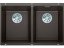 Granitový drez Blanco SUBLINE 350/350 U InFino káva bez tiahla