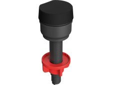 Colorline otočný knoflík matná černá