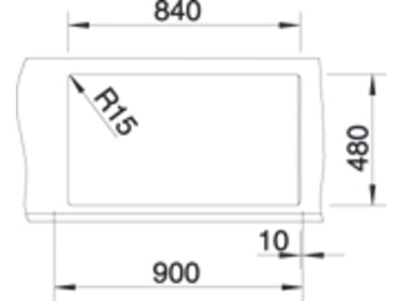Granitový drez Blanco METRA 9 Tartufo