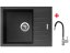Sinks PERFECTO 650 Pureblack + Flexia