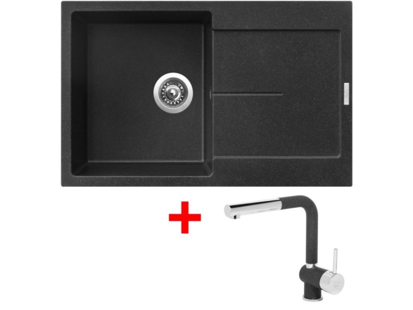 Sinks ULTIMA 790 Granblack + Mix 3 P GR