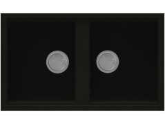 Granitový drez Elleci Best 450 Dark grey K99
