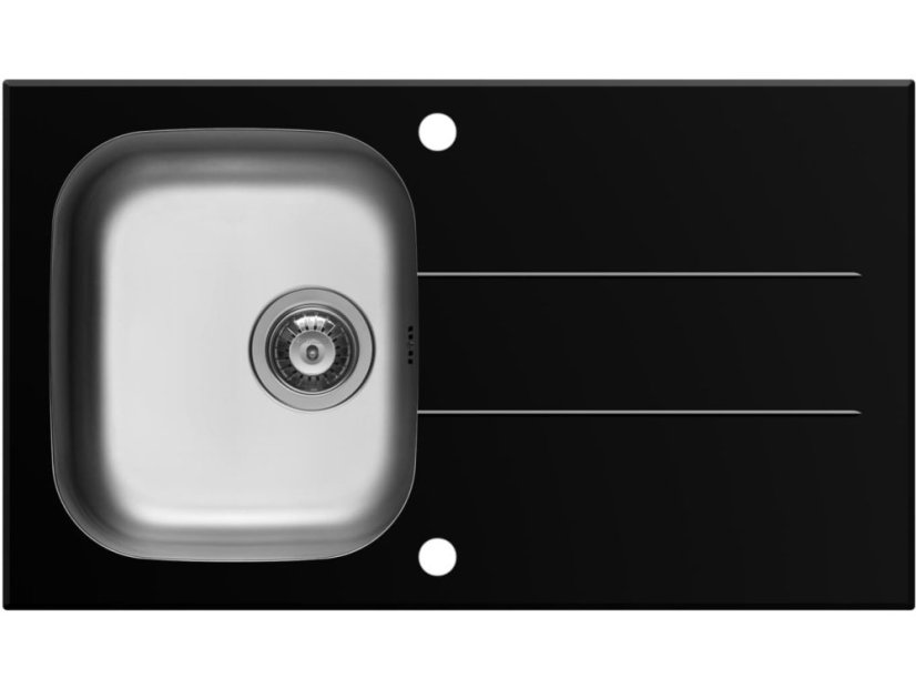 Drez so sklom Pyramis Concerto 86 x 50 1B 1D Čierny