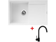 Sinks ULTIMA 790 Milk + Vitalia čierná matná