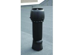 Střešní průchodka pro ploché střechy šedá