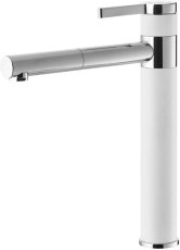 Dřezová baterie Alveus Zina bílá Dřezová baterie Alveus Zina bílá