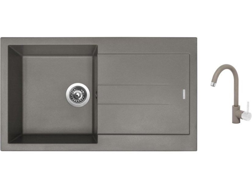 Set Sinks AMANDA 860 Truffle + batéria Sinks MIX 35 Truffle