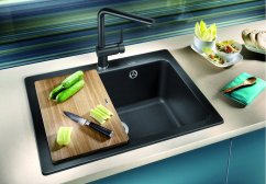 Granitový drez Blanco Naya 6 Šedá vulkán