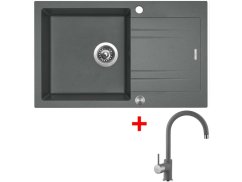 Sinks LINEA 780 XC Titanium + Vitalia GR