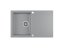 Granitový dřez Teka CLIVO 45 B-TQ 1B 1D Hliníkově šedá - 1