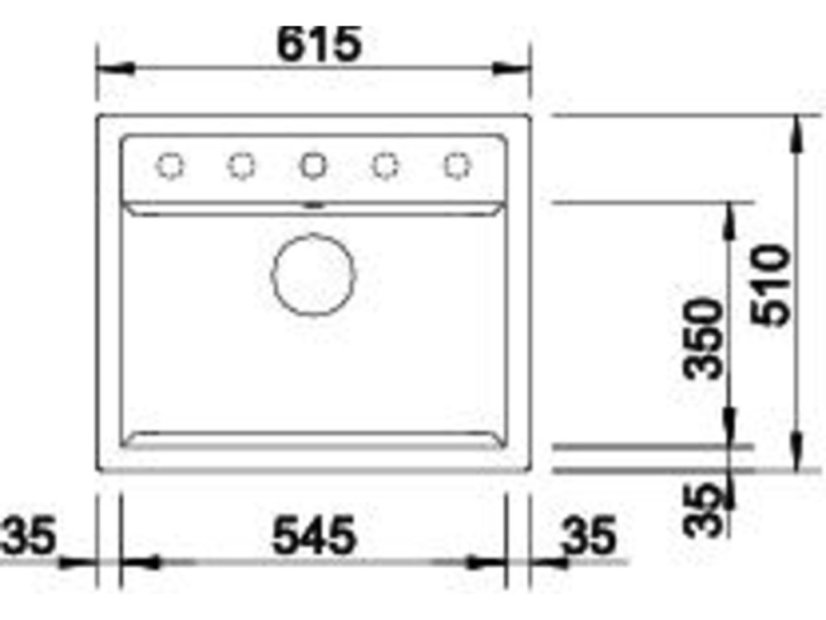 Granitový dřez Blanco DALAGO 6 antracit s excentrem-4