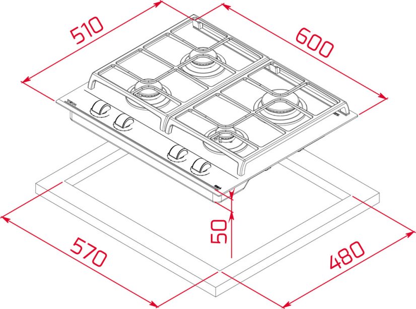 Teka GZC 64300 XBC BK