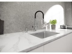 Dřezová baterie Blanco Catris-S Flexo Filtr PVD steel