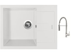 Set Sinks AMANDA 650 Milk + batéria Sinks MIX 35 PROF S chróm