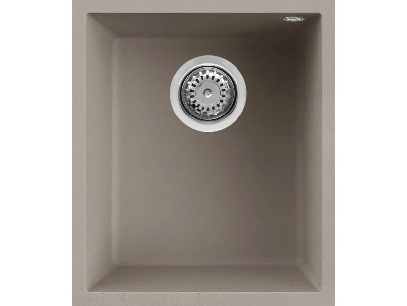 Granitový drez Elleci Quadra 100 G43 Spodná montáž