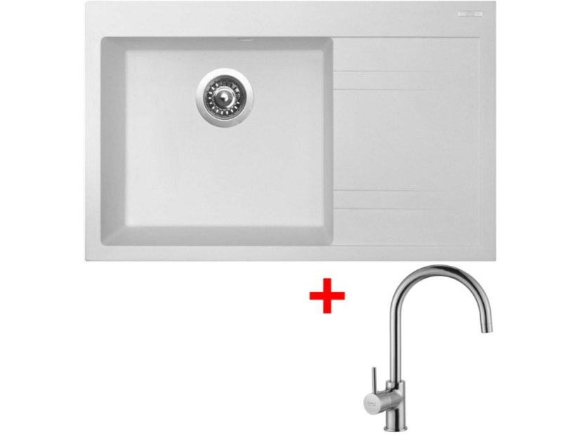 Set Sinks RIM 780 L Milk + Vitalia