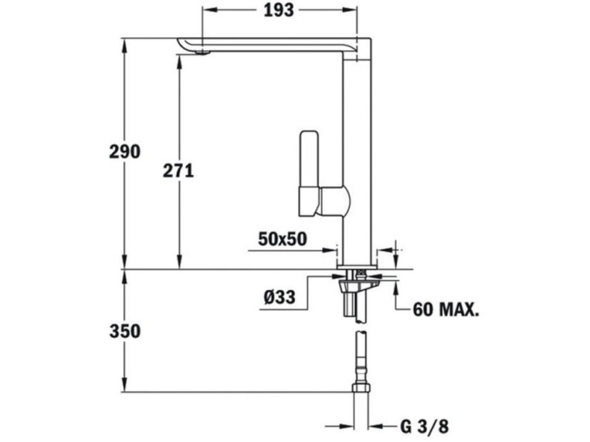 Kuchyňská baterie Teka FO 915 CR
