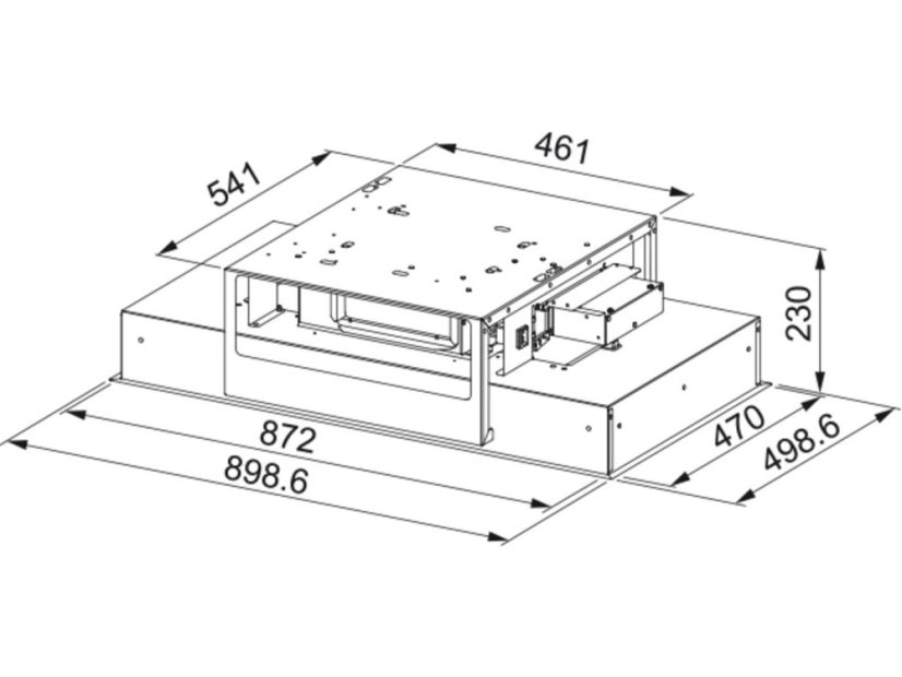 Odsavač par Franke FCMY 90 C WHG A FL