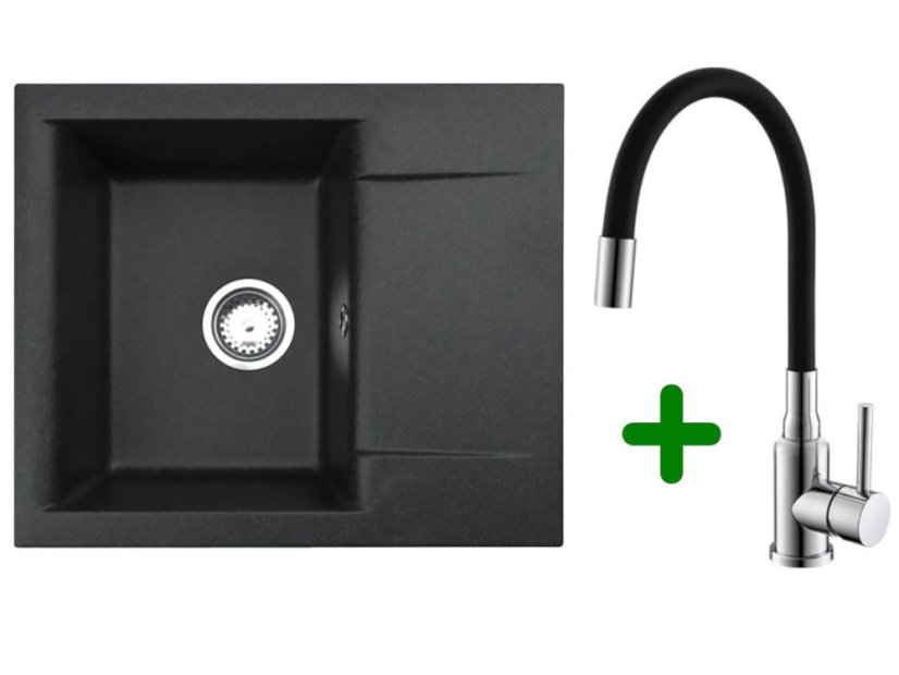 Set Alveus Gem 20/91 + baterie Mintas černá