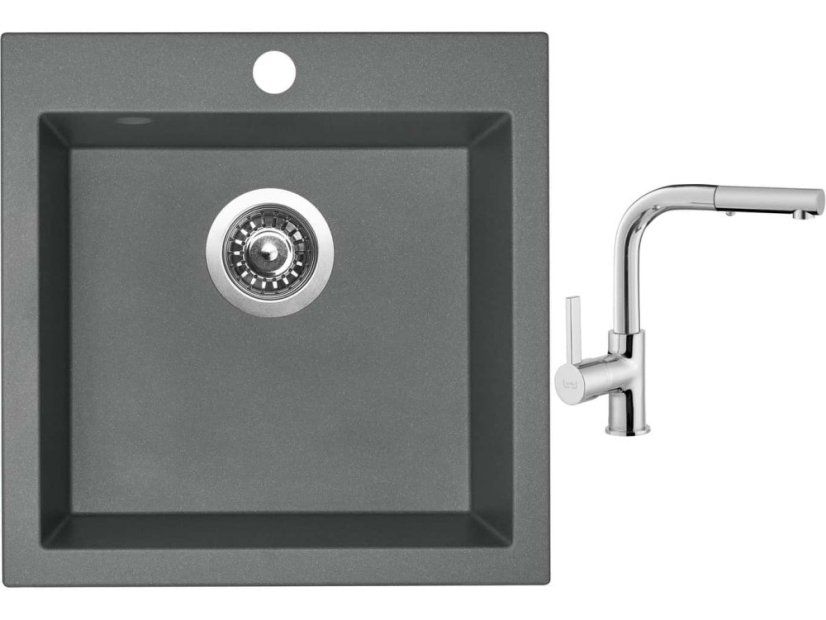 Set Sinks VIVA 455 Titanium + batéria Sinks ENIGMA S chróm