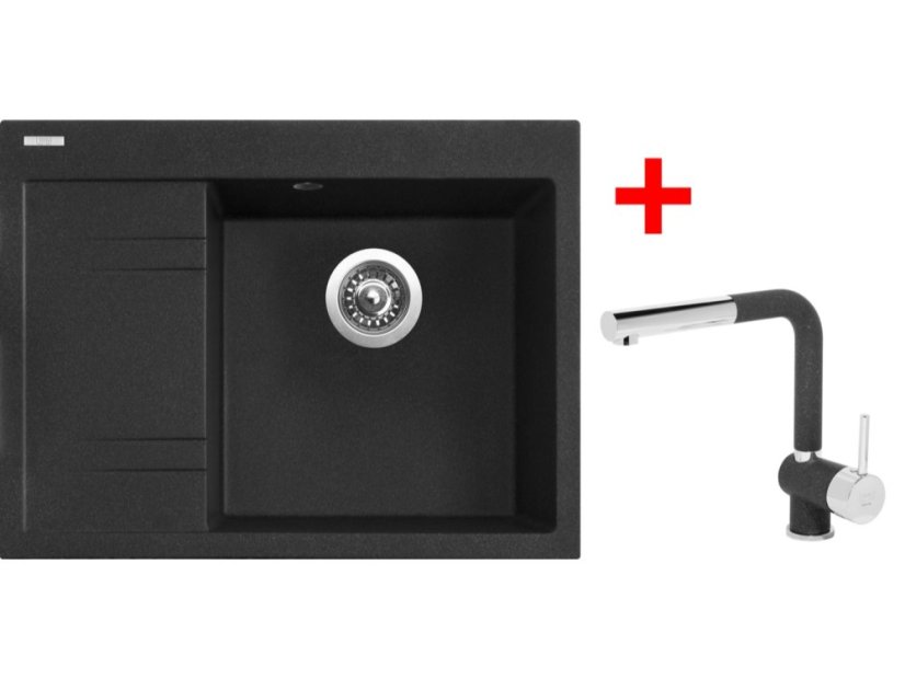 Set Sinks RIM 650 P Granblack + Mix 3 P GR