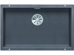 Granitový drez Blanco SUBLINE 700 U InFino sivá skala bez tiahla