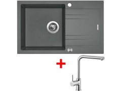 Sinks LINEA 780 XC Titanium + Elka