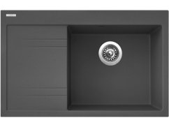 Set Sinks RIM 780 P Titanium + Vitalia černá matná