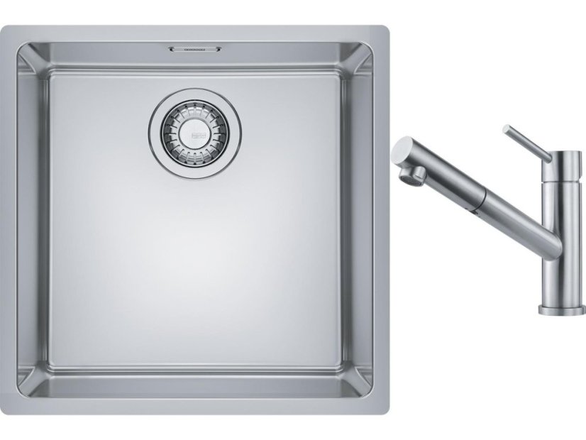 Set Franke MRX 110-40 Nerez + baterie Franke FC 9461 ORBIT Nerez