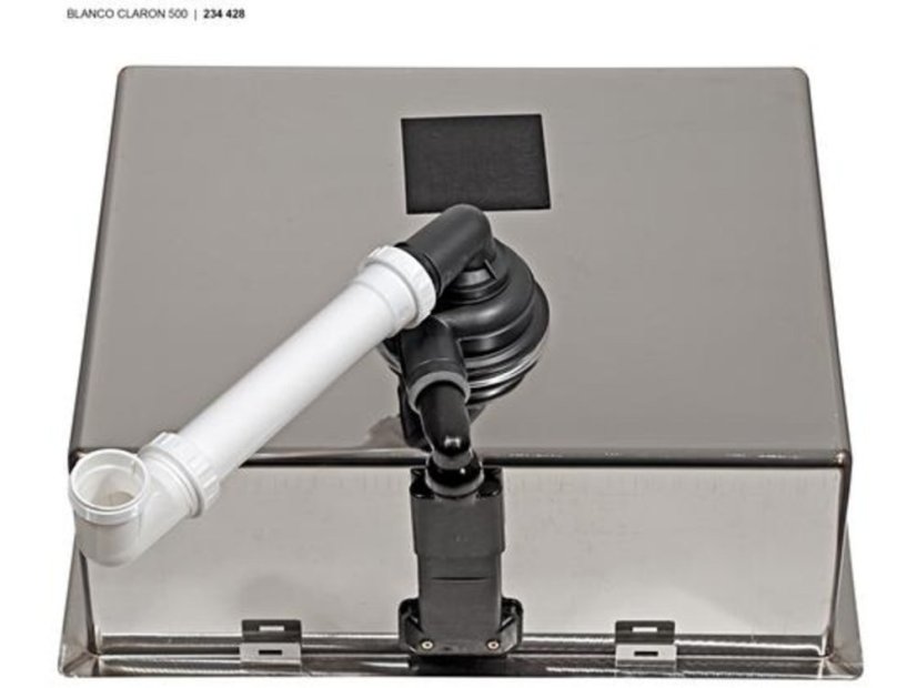 Nerezový dřez Blanco CLARON 500-U InFino Nerez durinox bez táhla