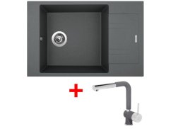 Set Sinks VARIO 780 Titanium + Mix 3 P GR