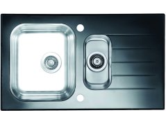 Kuchyňský drez Alveus Glassix 20 čierný