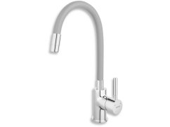Dřezová baterie Novaservis Ferro Stříbrošedá/chrom 70710.0S Dřezová baterie Novaservis Ferro Stříbrošedá/chrom 70710.0S