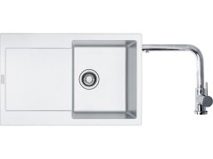 Set Franke MRG 611 Bílá-led + Franke FN 0147 Chrom