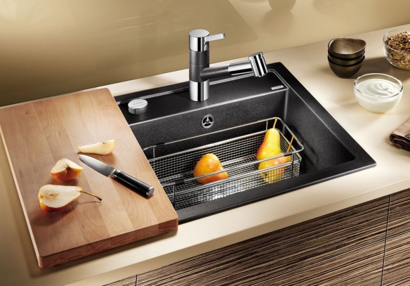 Granitový drez Blanco DALAGO 5 šedá vulkán